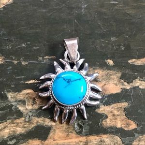 Vintage Y2K Taxco Silver Pendant